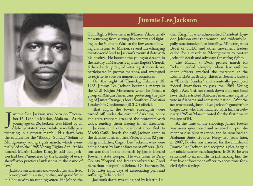 Jimmie Lee Jackson - Alabama African American History