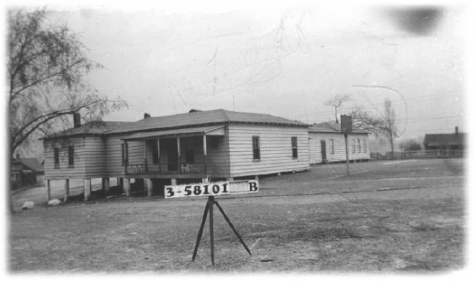 house (labeled 3-58101 B) on the Tuggle property