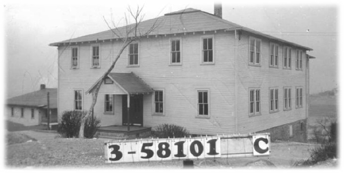 house (labeled 3-58101 C) on the Tuggle property