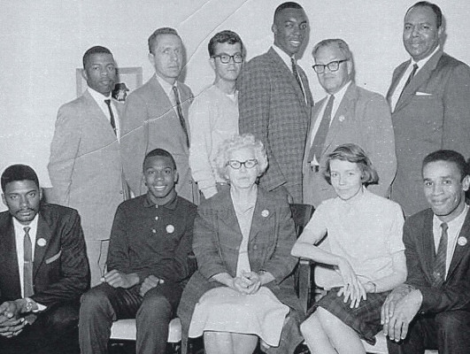 Group picture, Congress of Racial Equality (CORE) Freedom Riders, 1961.