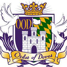 Crest of the Order of the Doves, Mobile's first African American mystic society, who were established in 1894.