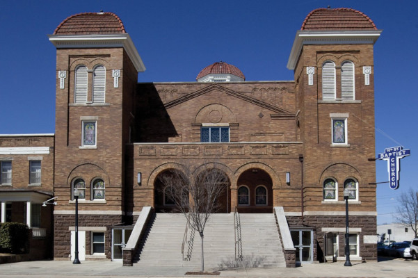 Sixteenth Street Baptist Church in Birmingham, Alabama