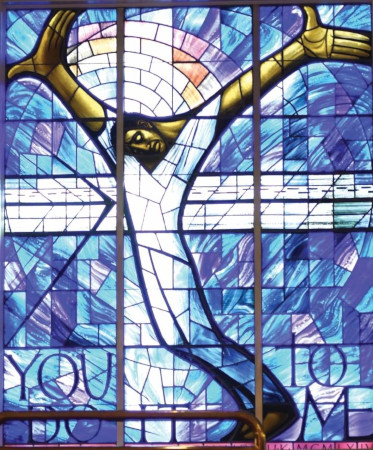 stained-glass window donated to Sixteenth Street Baptist Church by the people of Wales after the church was bombed in 1963