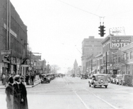 Fourth Avenue Business District in Birmingham Alabama