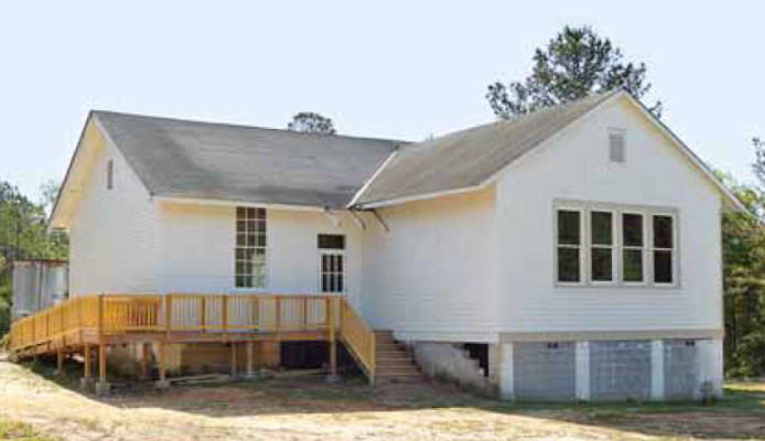 Shiloh-Rosenwald School in Notasulga, Alabama