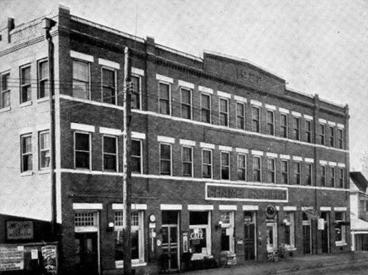 Chambliss Building on Old Montgomery Road, constructed by African American land developer, William V. Chambliss