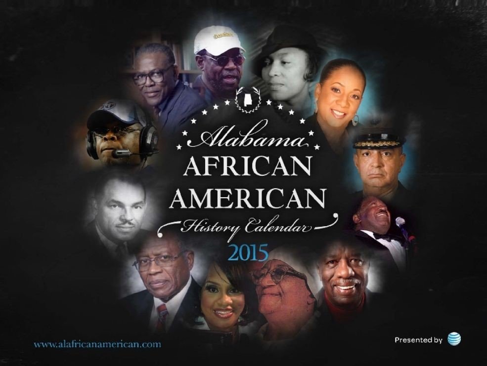 2015 Alabama African American History Calendar cover